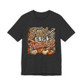 Fall Is for Football Tee — Autumn Football Pumpkins Graphic Shirt