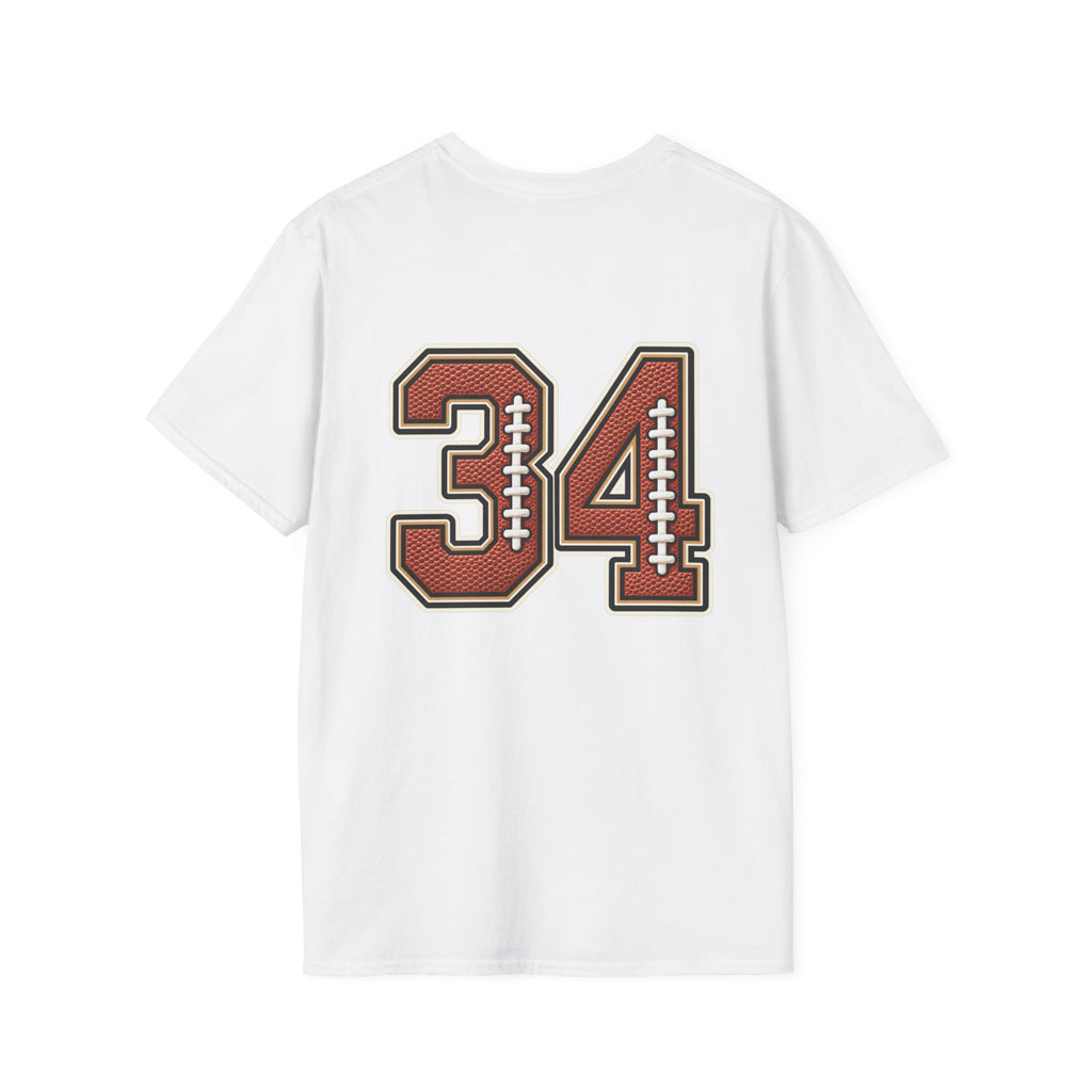 Customizable Women Game Day Football T-Shirt