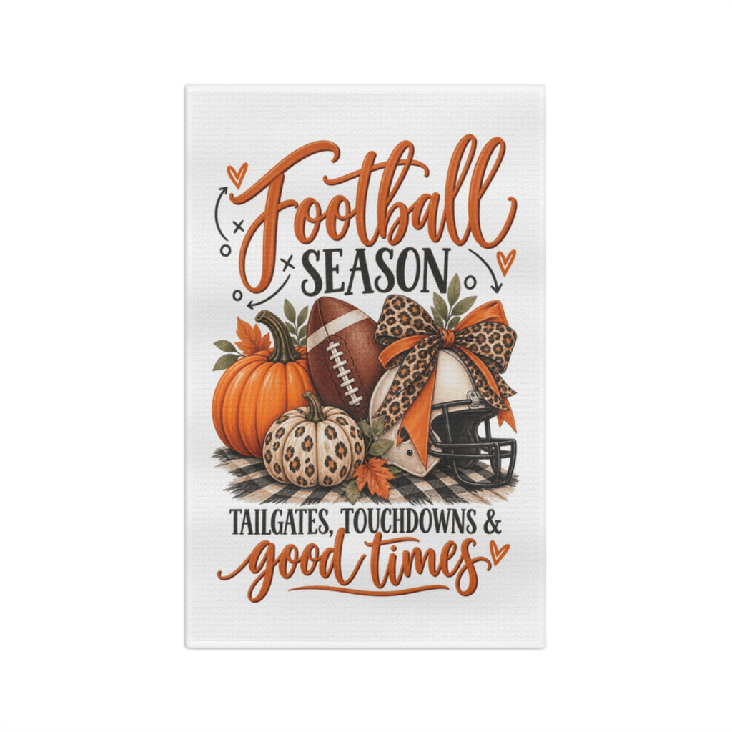 Football Season Microfiber Tea Towel