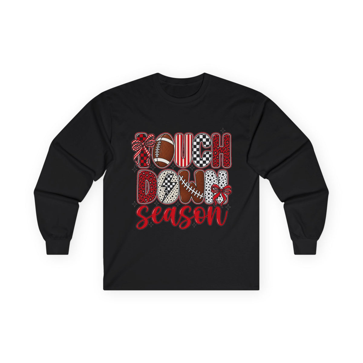 Women Touchdown Season Long Sleeve Tee