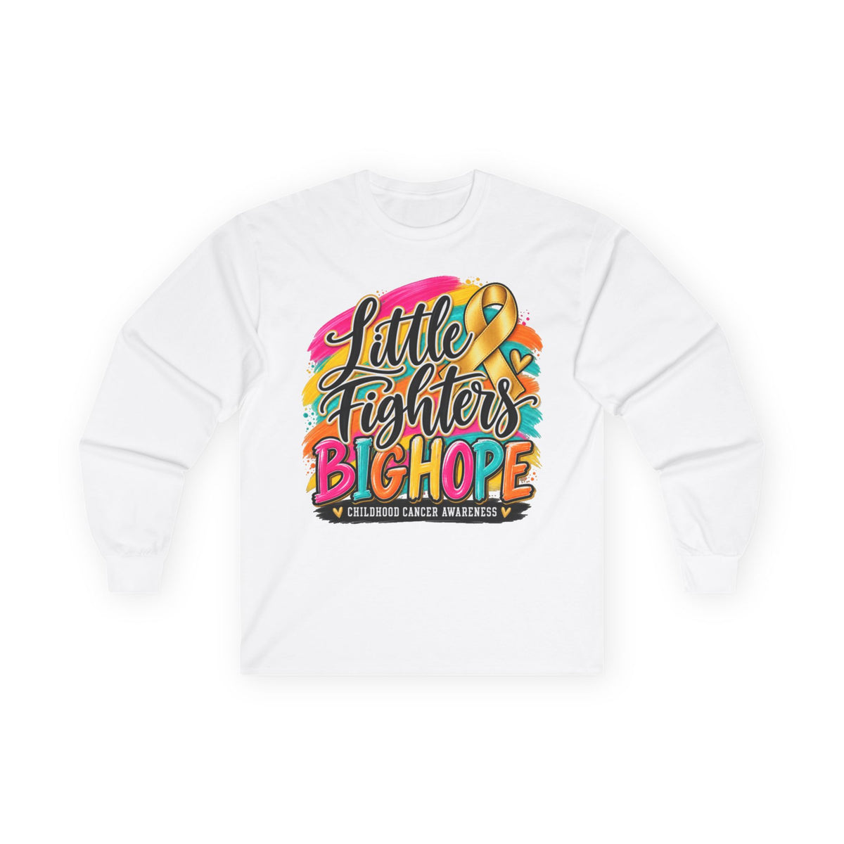 Women Little Fighter's Big Hope Long Sleeve Tee