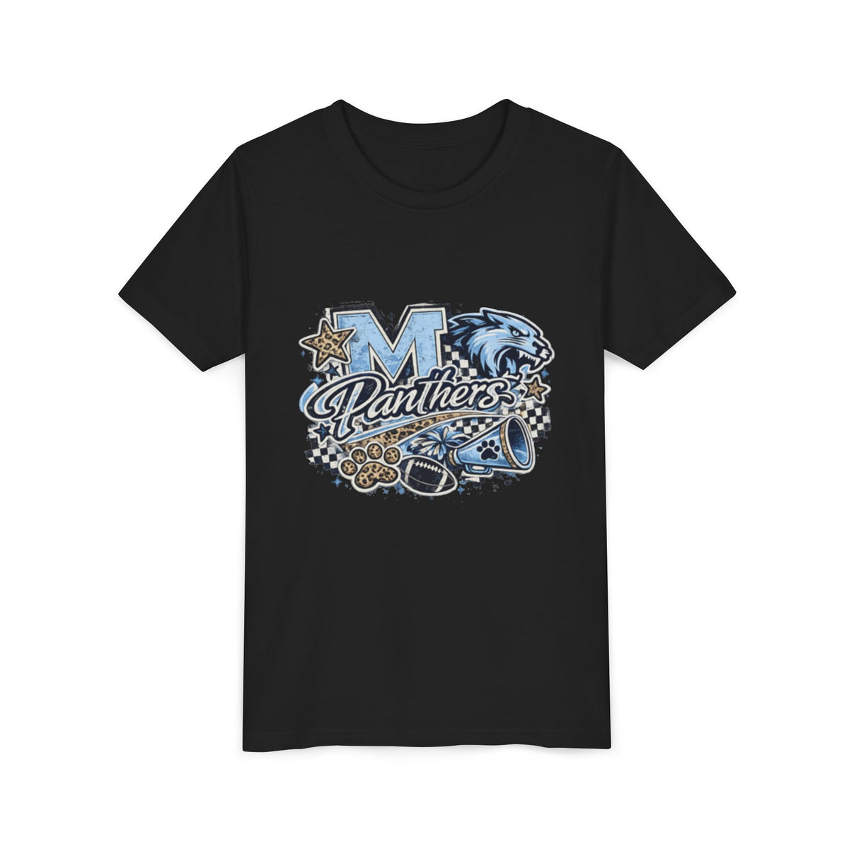Bella+Canvas Youth Panthers T-Shirt