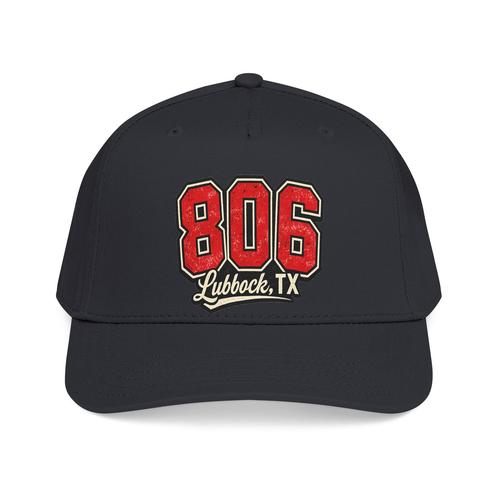 806 Lubbock, TX Embroidered Baseball Cap
