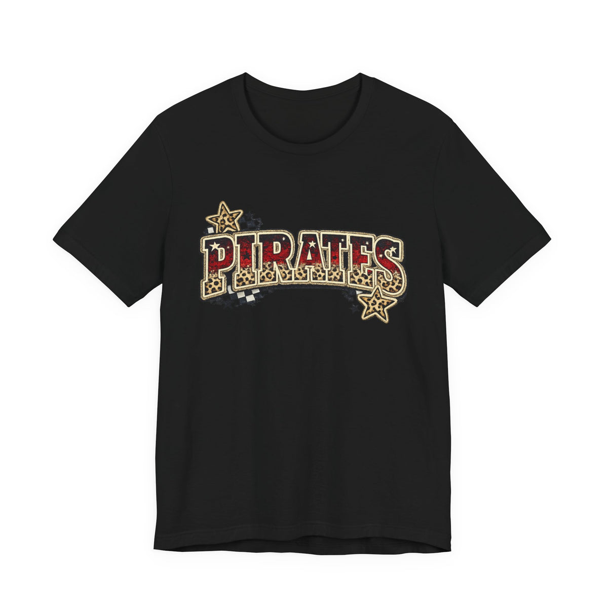 Women Bella+Canvas Pirates Retro Stars T-Shirt