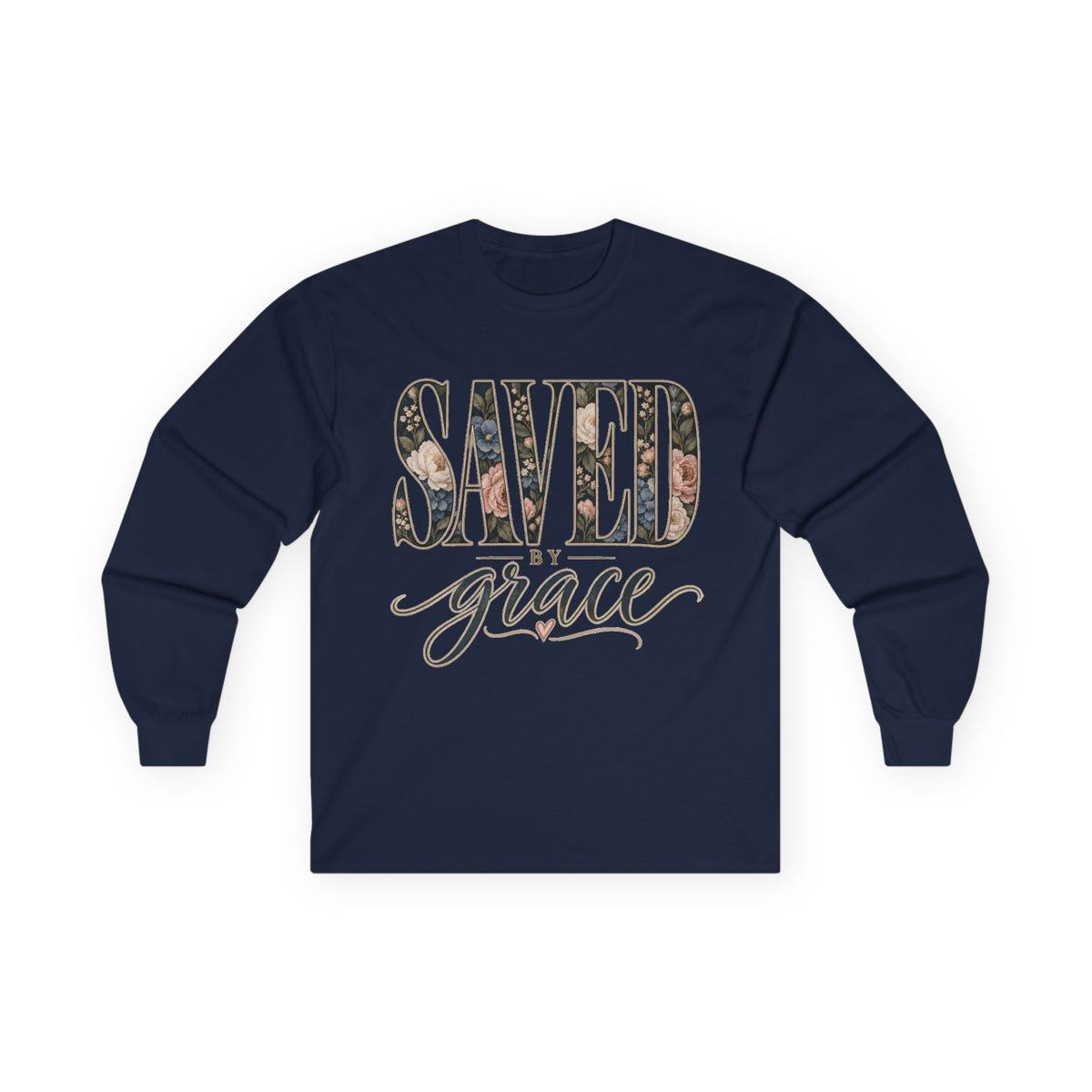 Women Saved by Grace Long Sleeve Tee