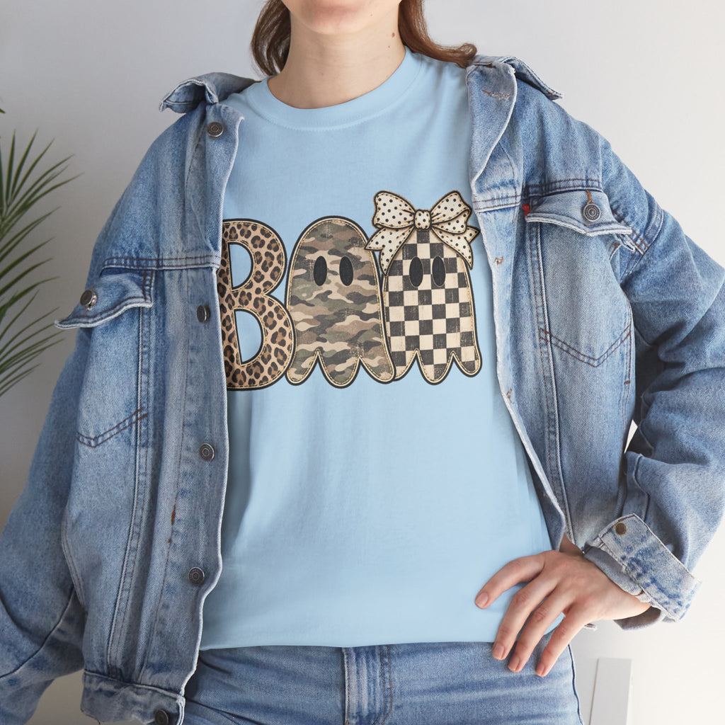 Women Boo Halloween T-Shirt