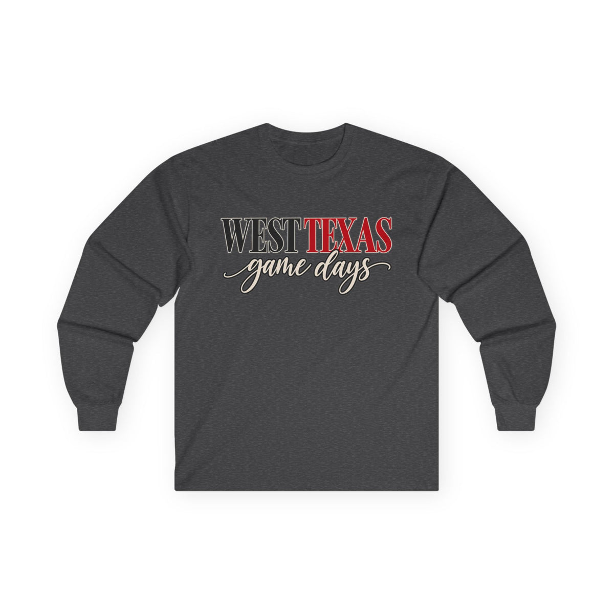 Women West Texas Game Days Long Sleeve Tee