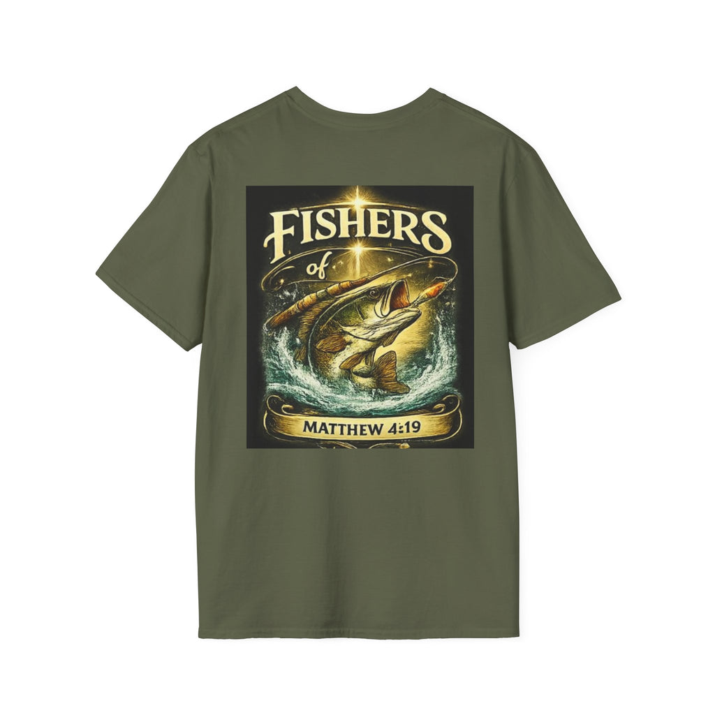Hooked on Jesus T-Shirt — Christian Fishing Graphic Tee