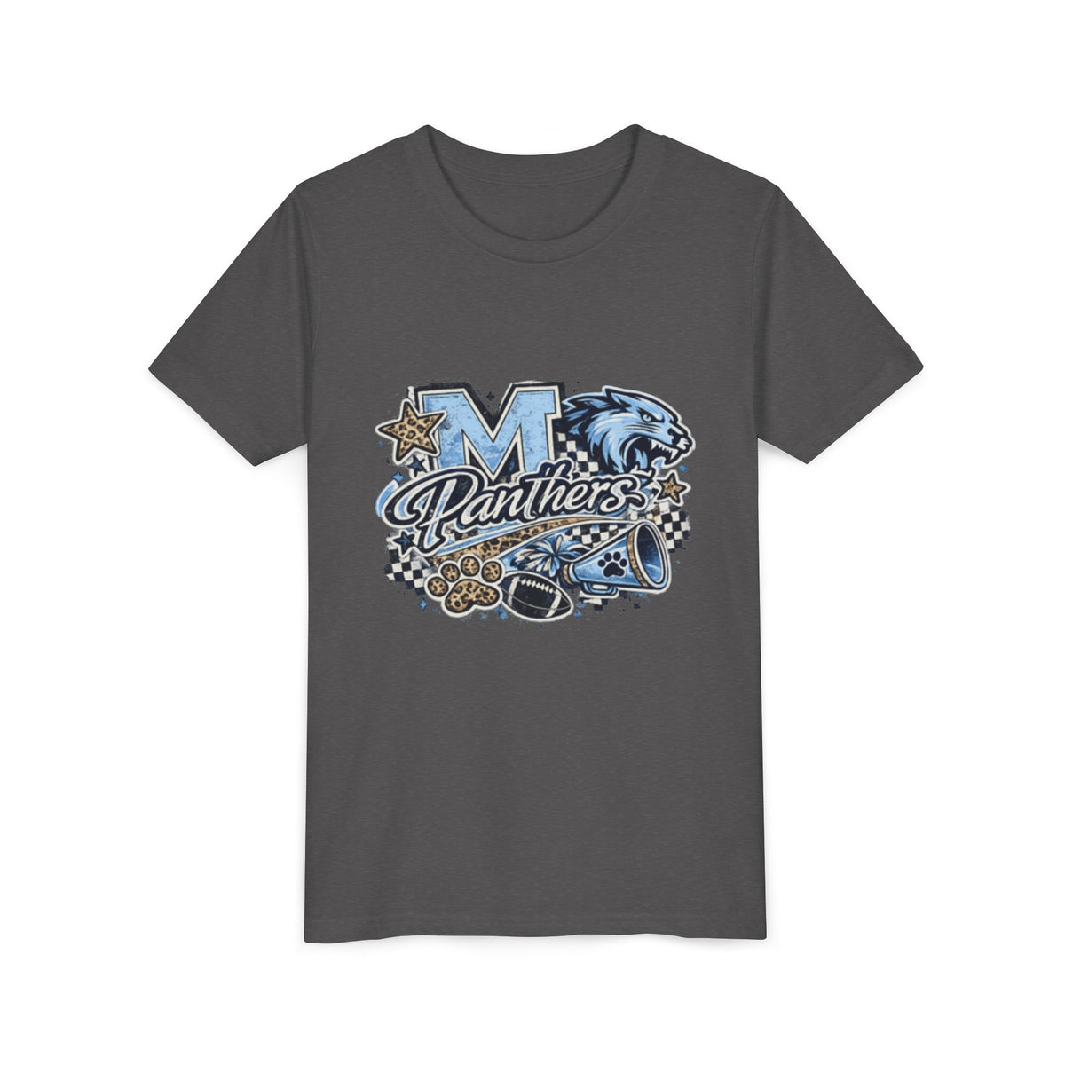 Bella+Canvas Youth Panthers T-Shirt