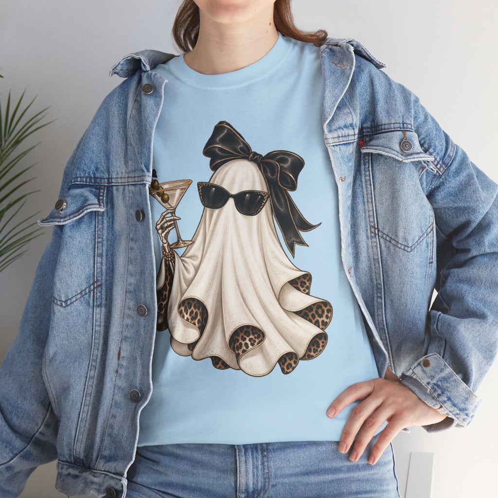 Luxe Ghost Martini T-Shirt