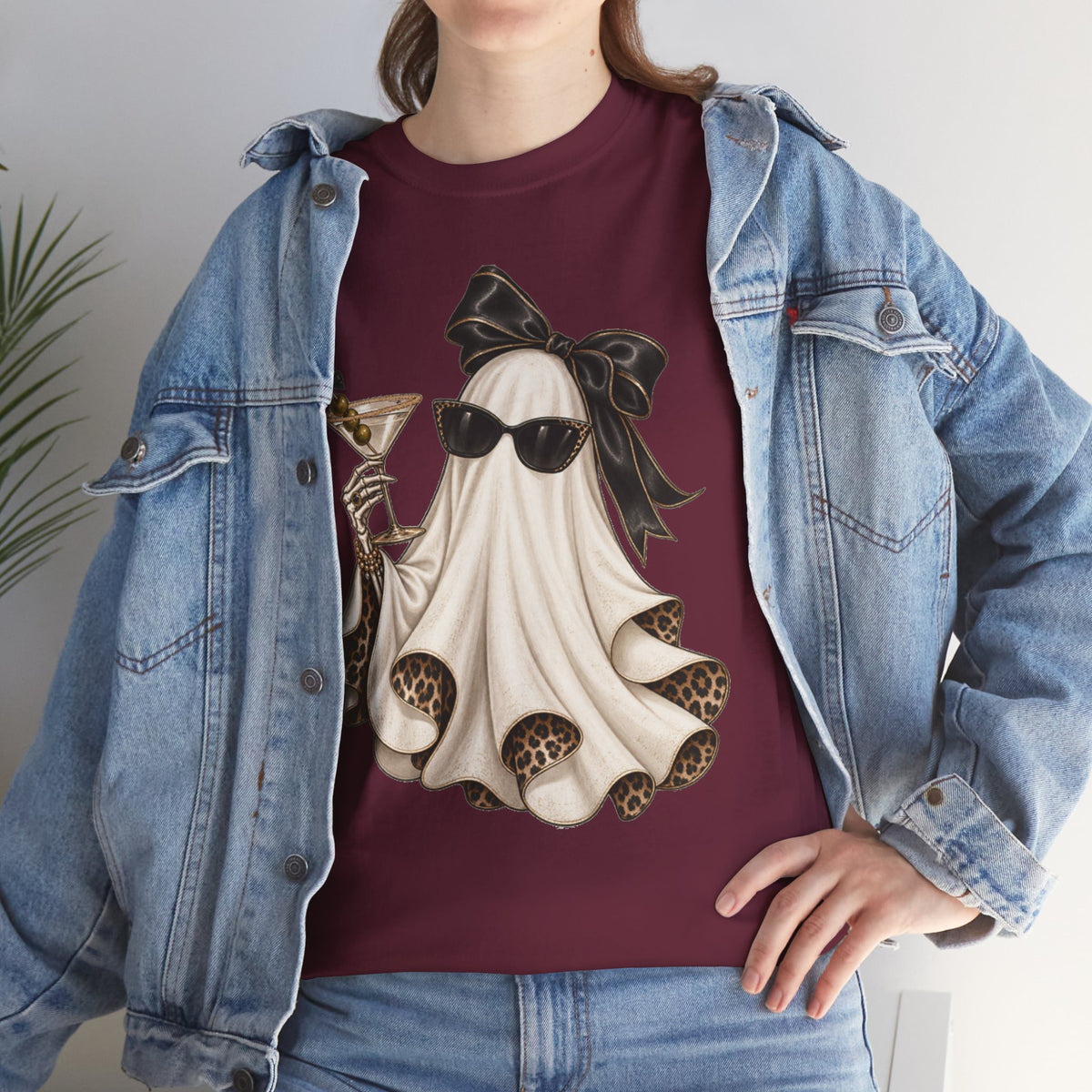 Luxe Ghost Martini T-Shirt