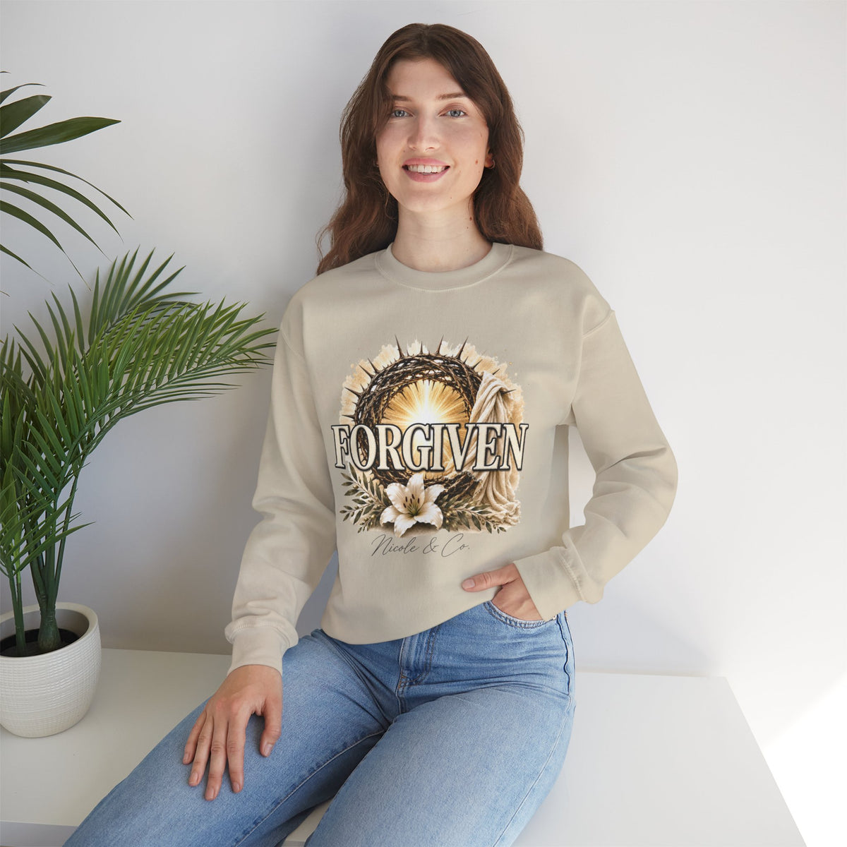 Women Forgiven Crewneck Sweatshirt