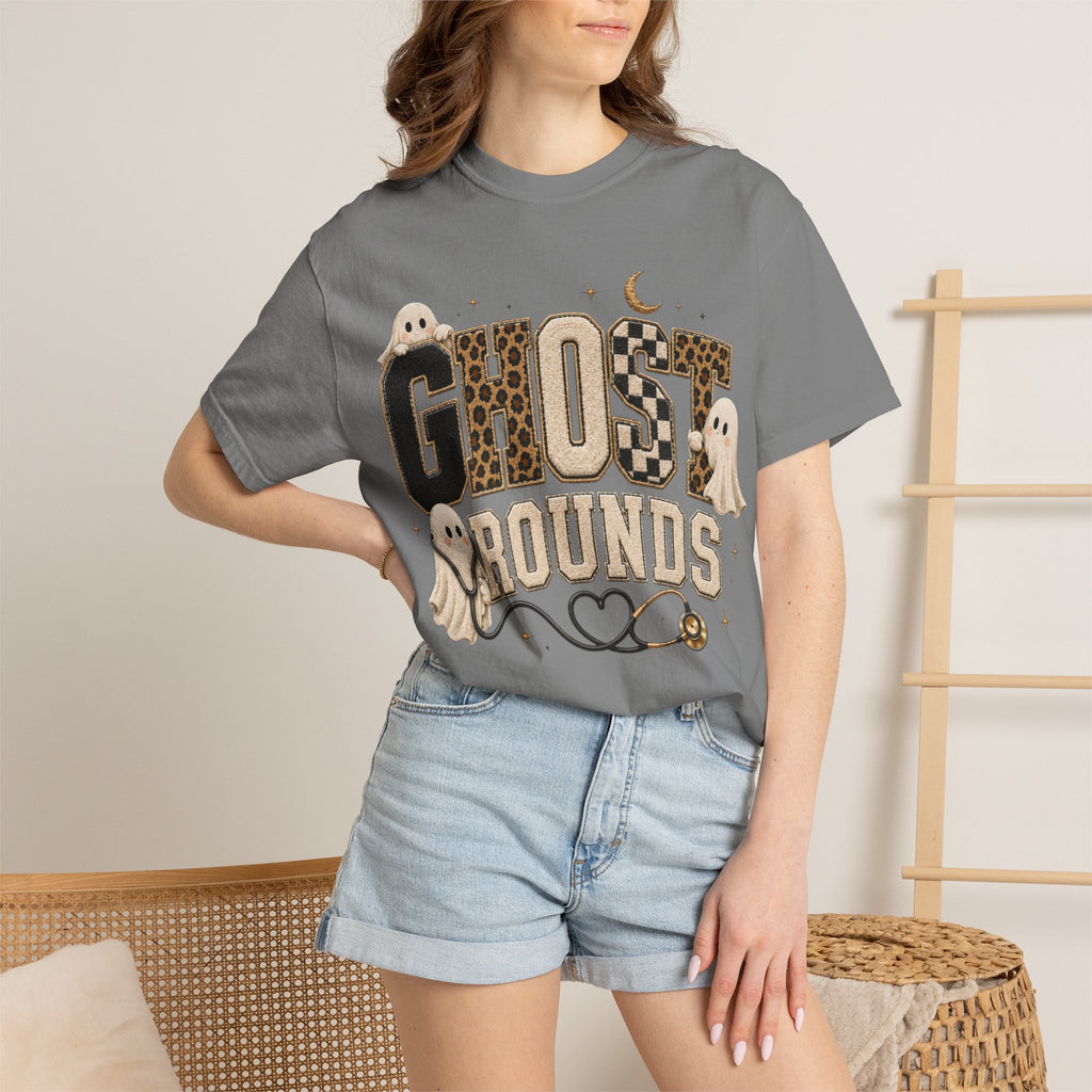 Women Comfort Colors Ghost Rounds T-Shirt