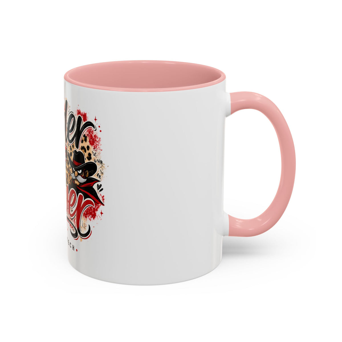 Raider Power Coffee Mug — Texas Tech Leopard Accent 11/15oz