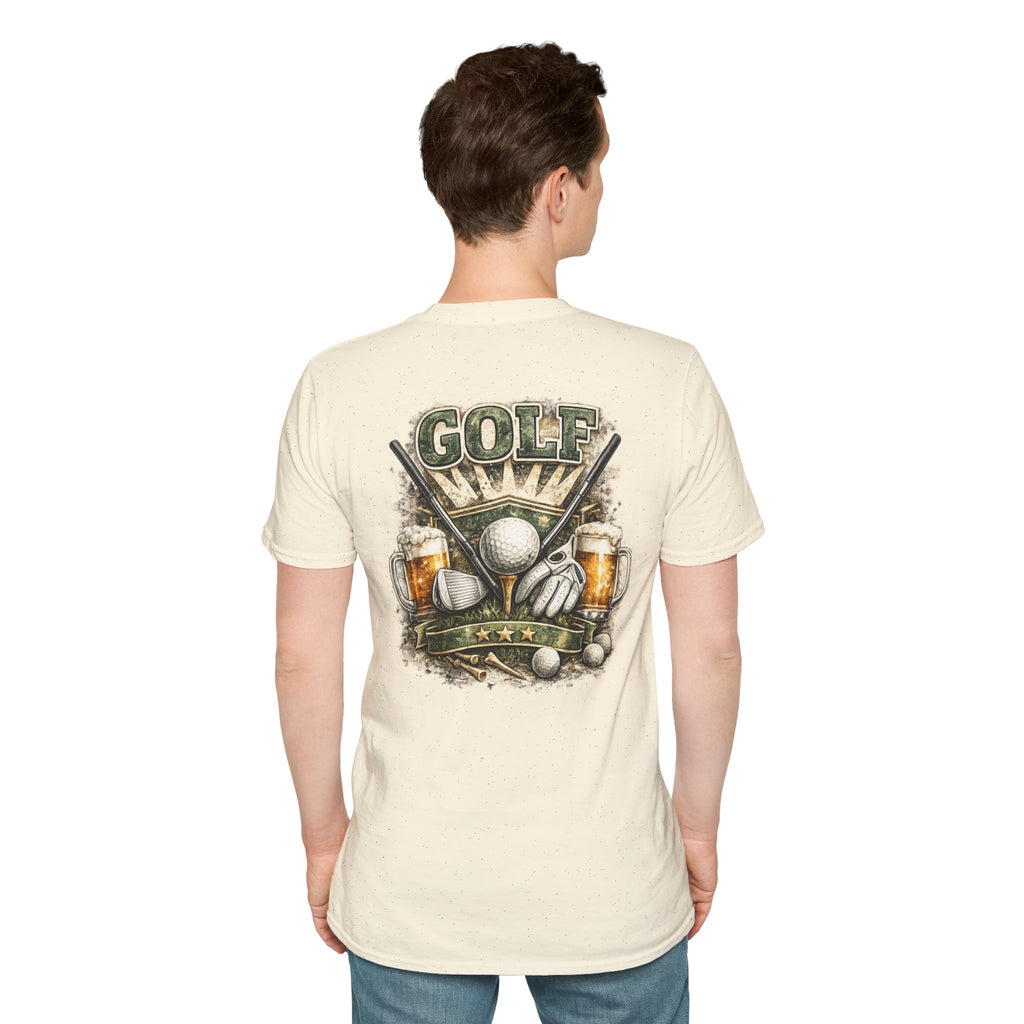 Golf Clubs & Balls T-Shirt — Vintage Golf Graphic Tee