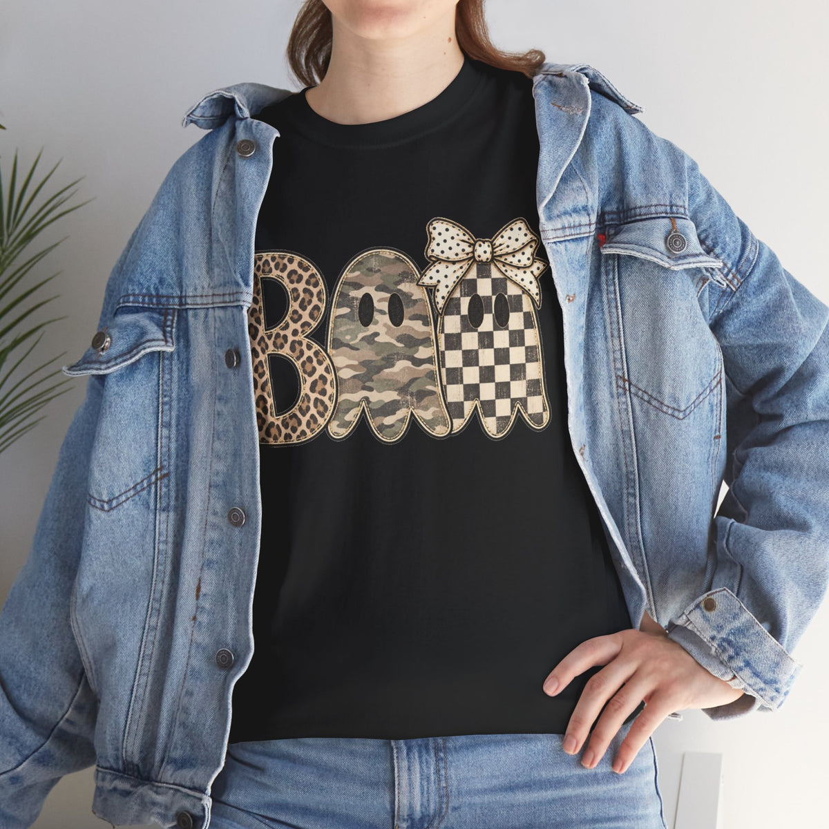 Women Boo Halloween T-Shirt