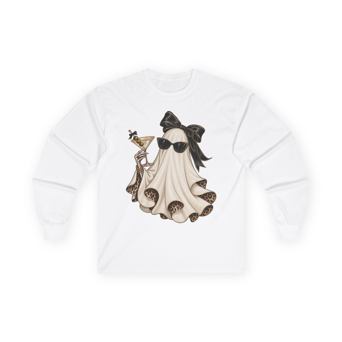 Ghost Martini Long Sleeve Tee