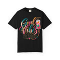 Women Comfort Colors Good Vibes & IV Lines T-Shirt
