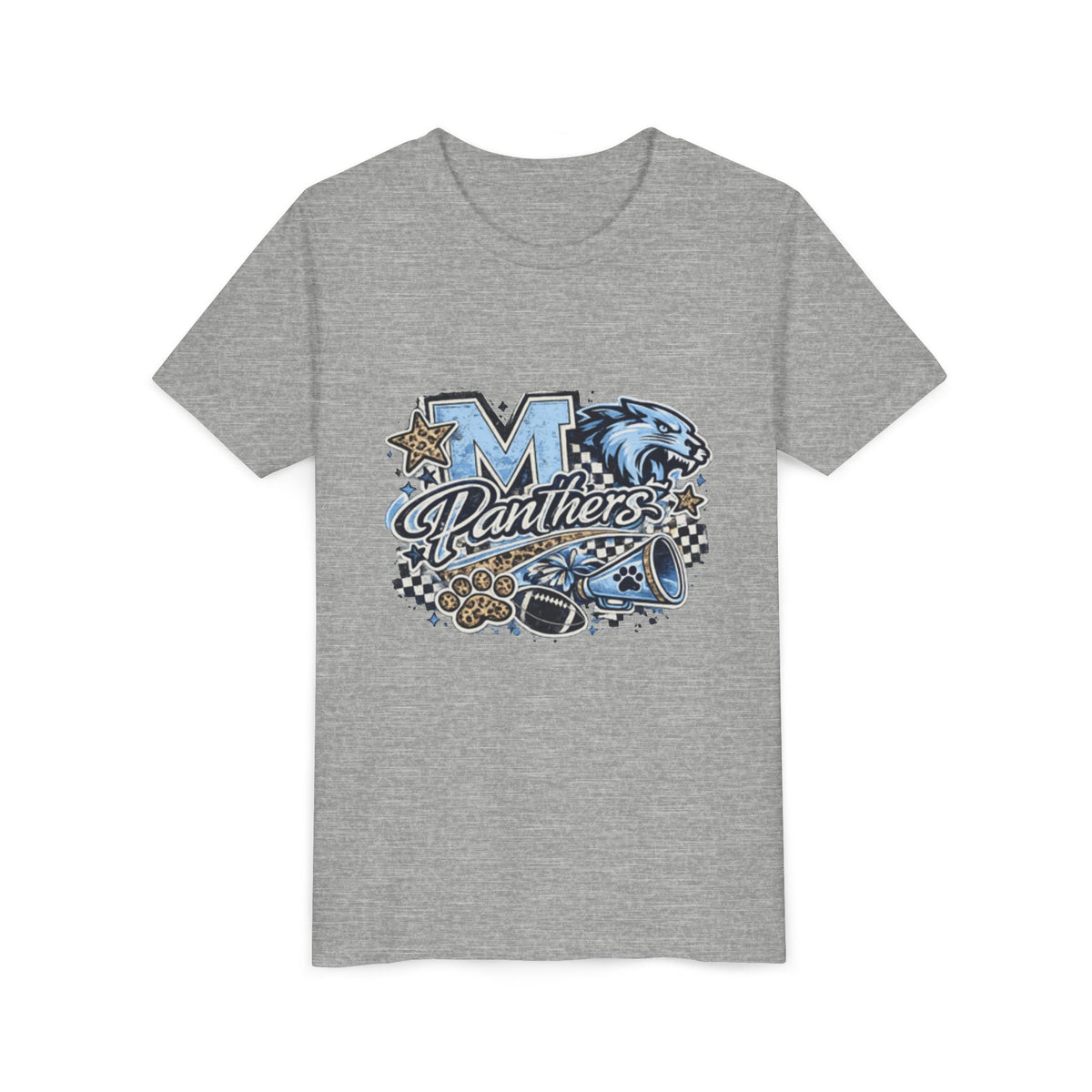 Bella+Canvas Youth Panthers T-Shirt