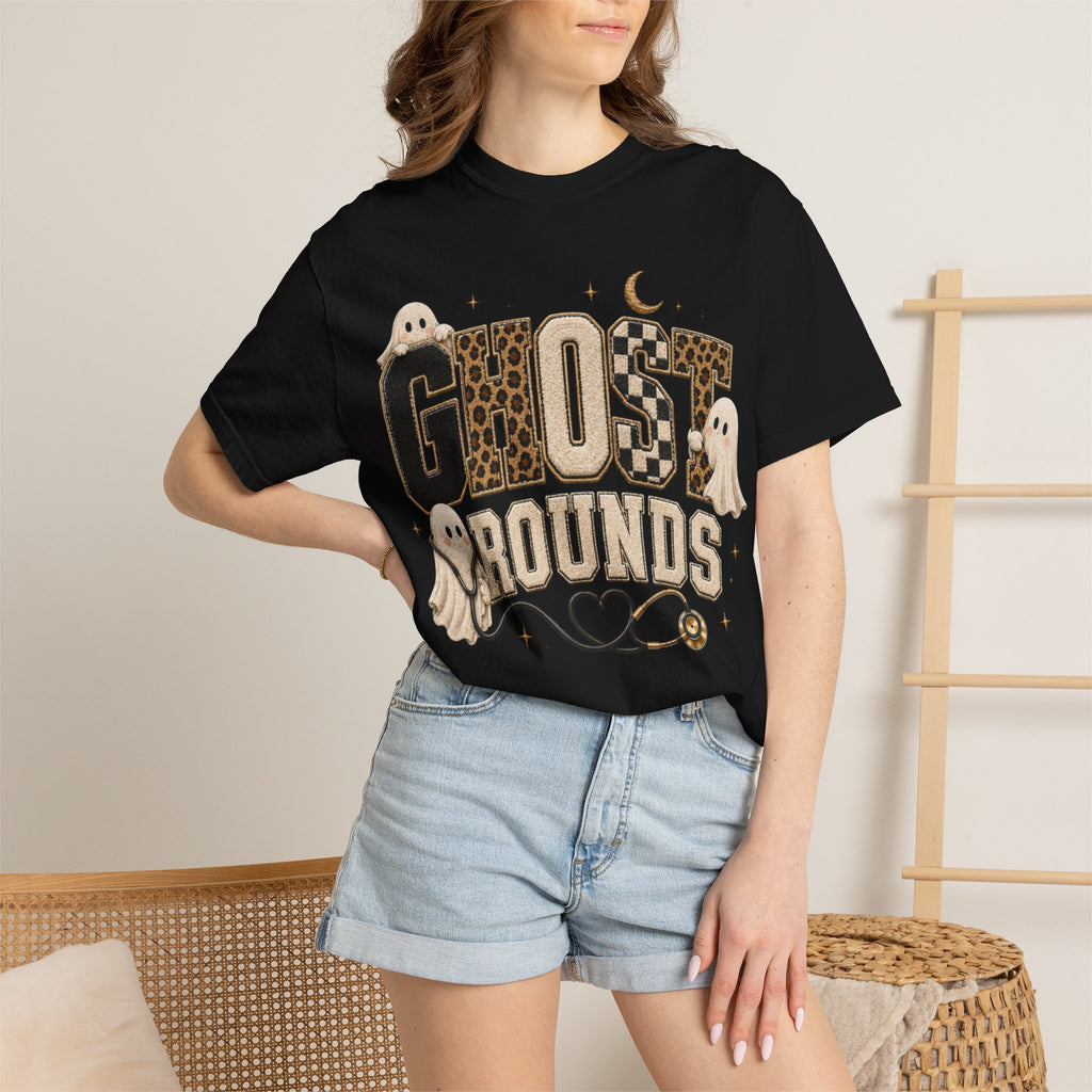 Women Comfort Colors Ghost Rounds T-Shirt
