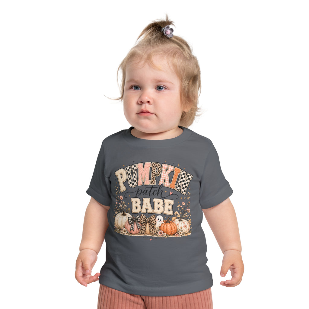 Toddler Pumpkin Patch Babe T‑Shirt
