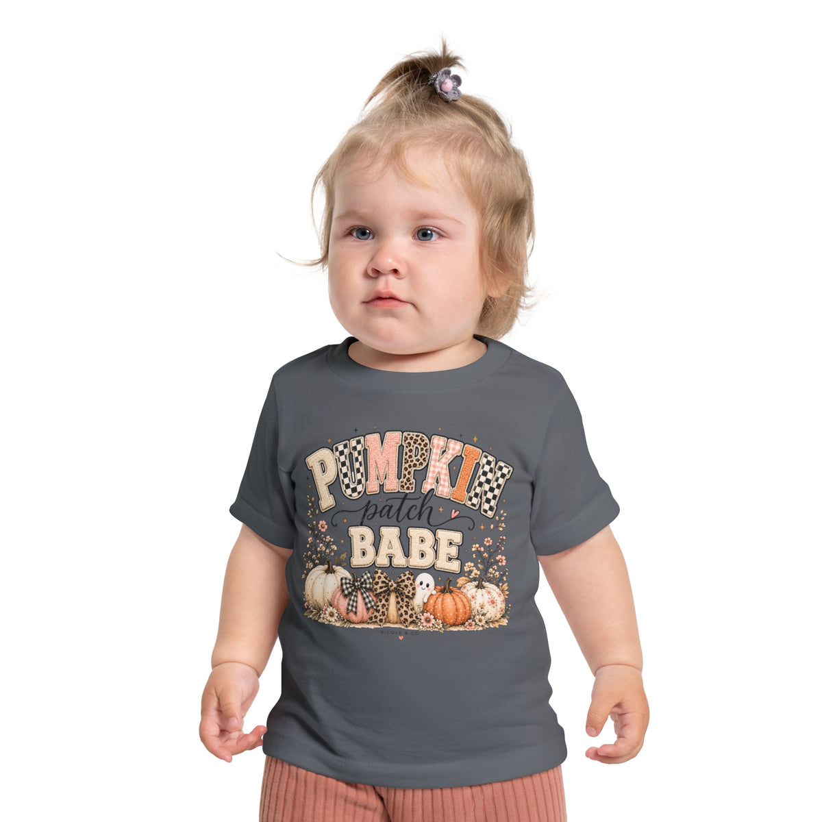 Toddler Pumpkin Patch Babe T‑Shirt