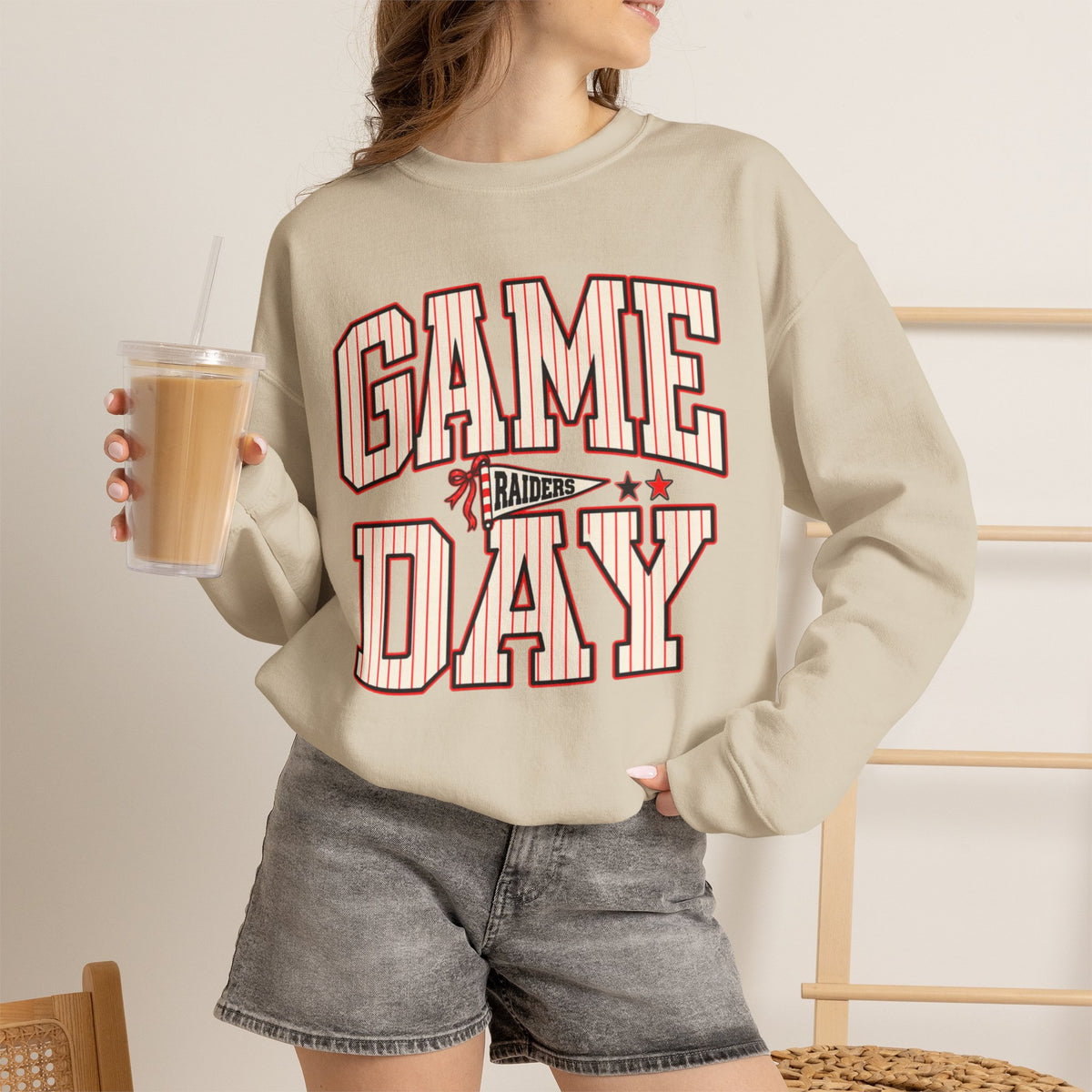 Women Game Day Crewneck Sweatshirt