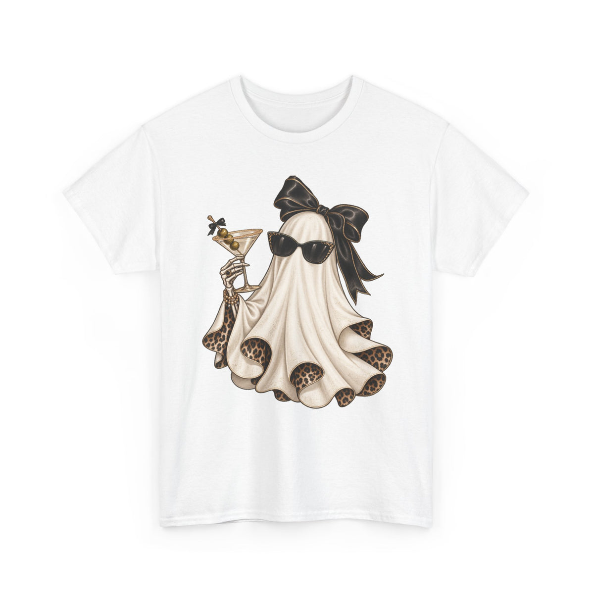 Luxe Ghost Martini T-Shirt