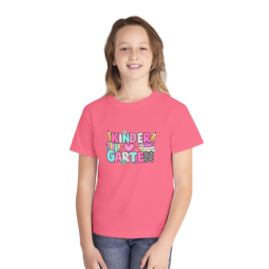 Kindergarten Kid T‑Shirt - Cute Colorful Back to School Tee for Kids
