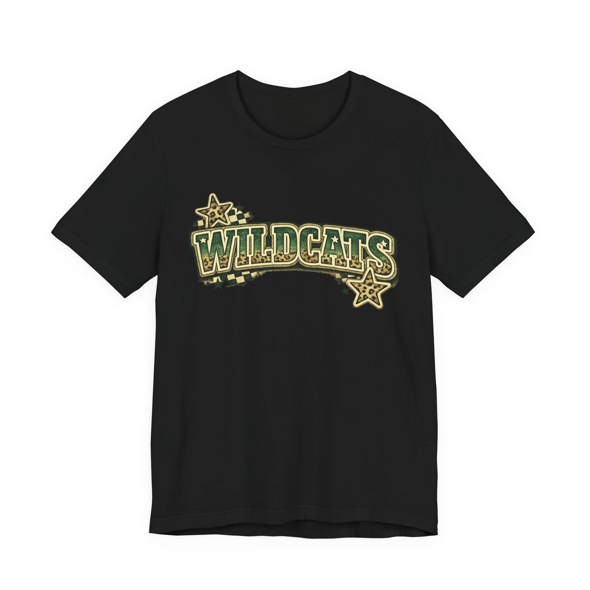 Women Bella+Canvas Wildcats Retro Stars T-Shirt
