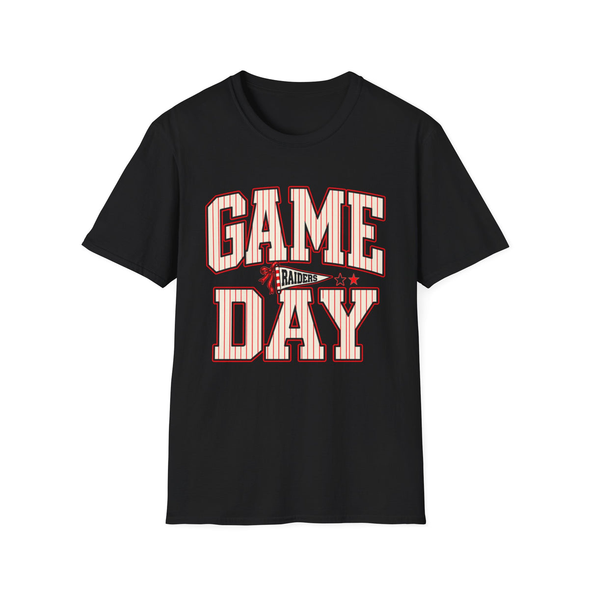 Women Red & Black Game Day T-Shirt