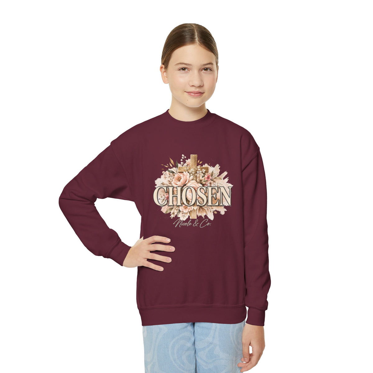 Youth Chosen Crewneck Sweatshirt