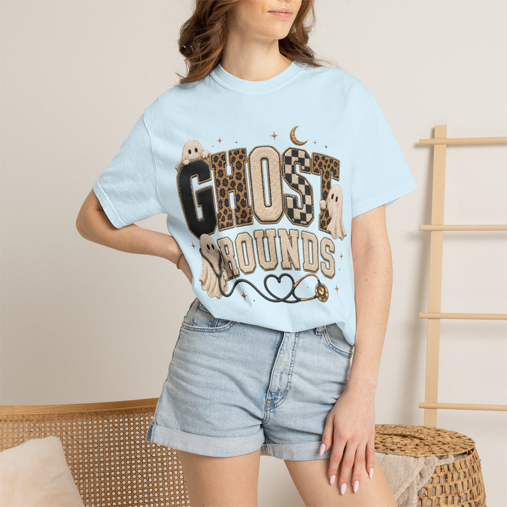 Women Comfort Colors Ghost Rounds T-Shirt