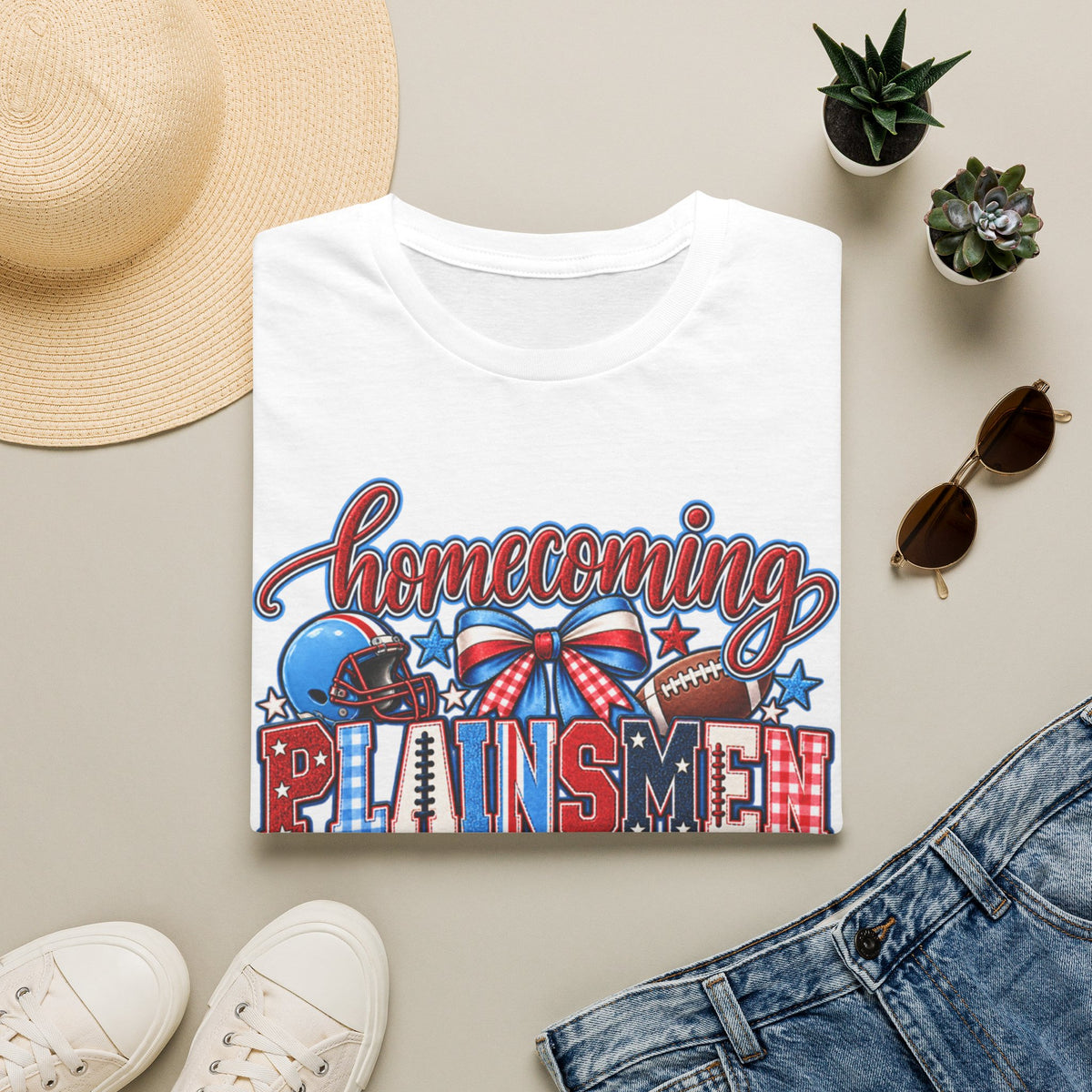 Women Homecoming Plainsmen T-Shirt