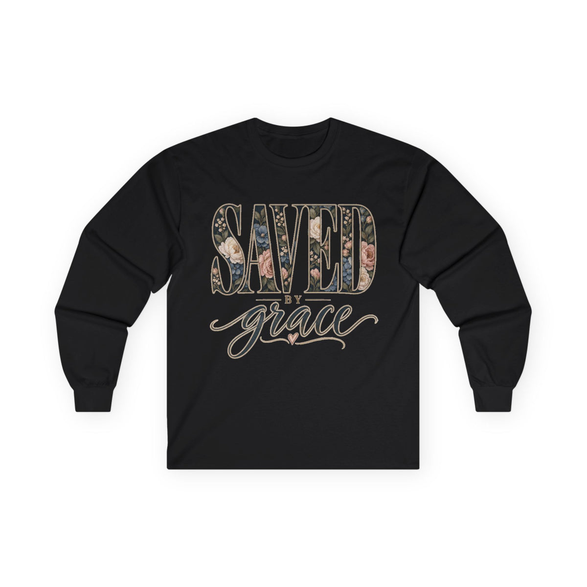 Women Saved by Grace Long Sleeve Tee