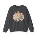 Women Chosen Floral Cross Crewneck Sweatshirt