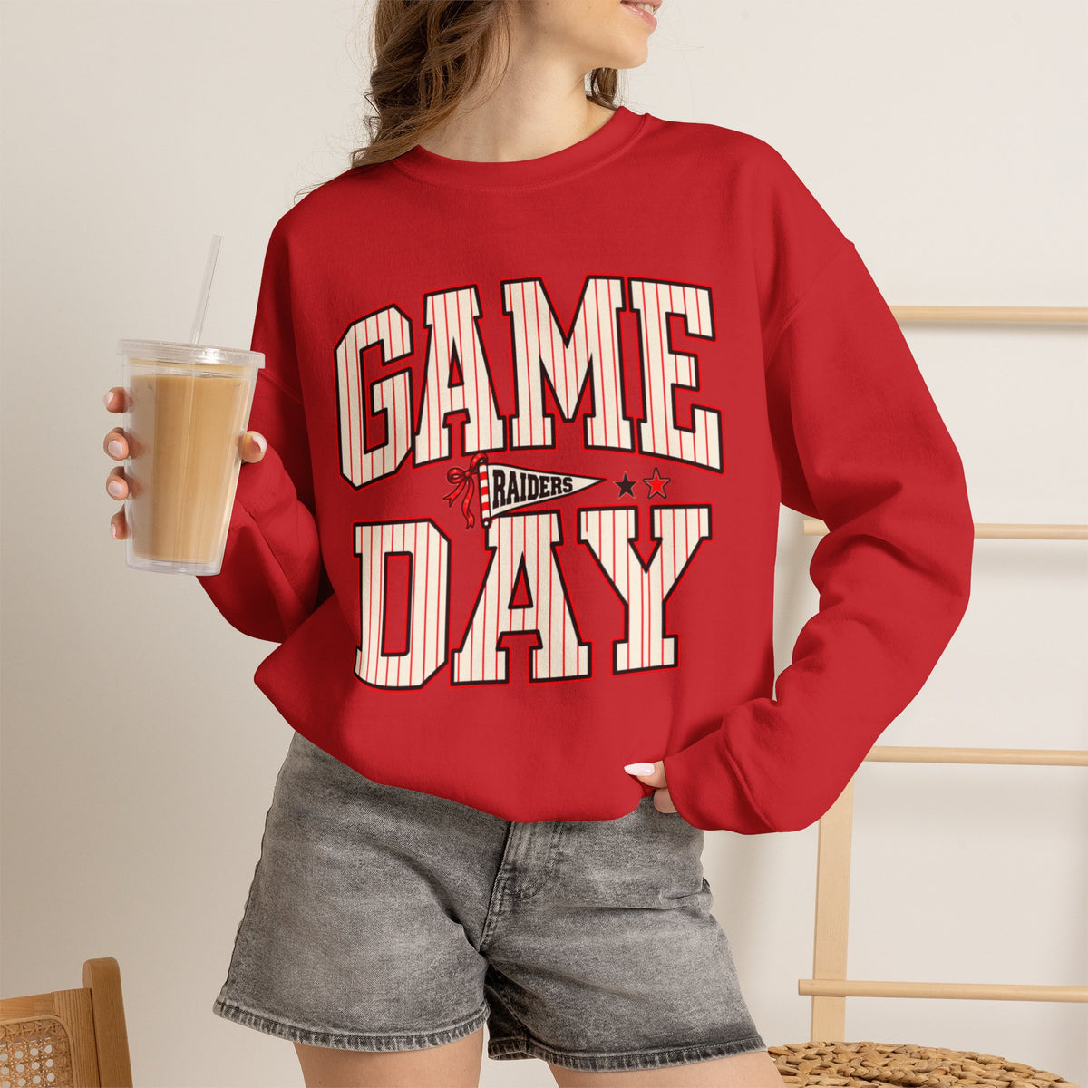 Women Game Day Crewneck Sweatshirt