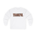 Thankful Leopard Print Long Sleeve Tee
