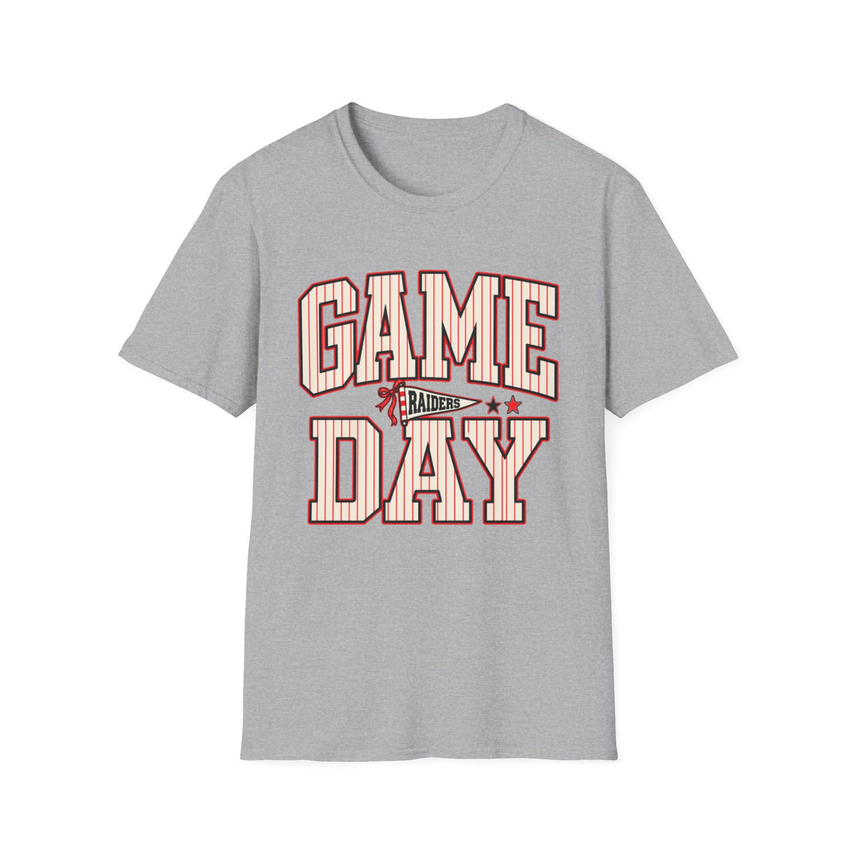 Women Red & Black Game Day T-Shirt