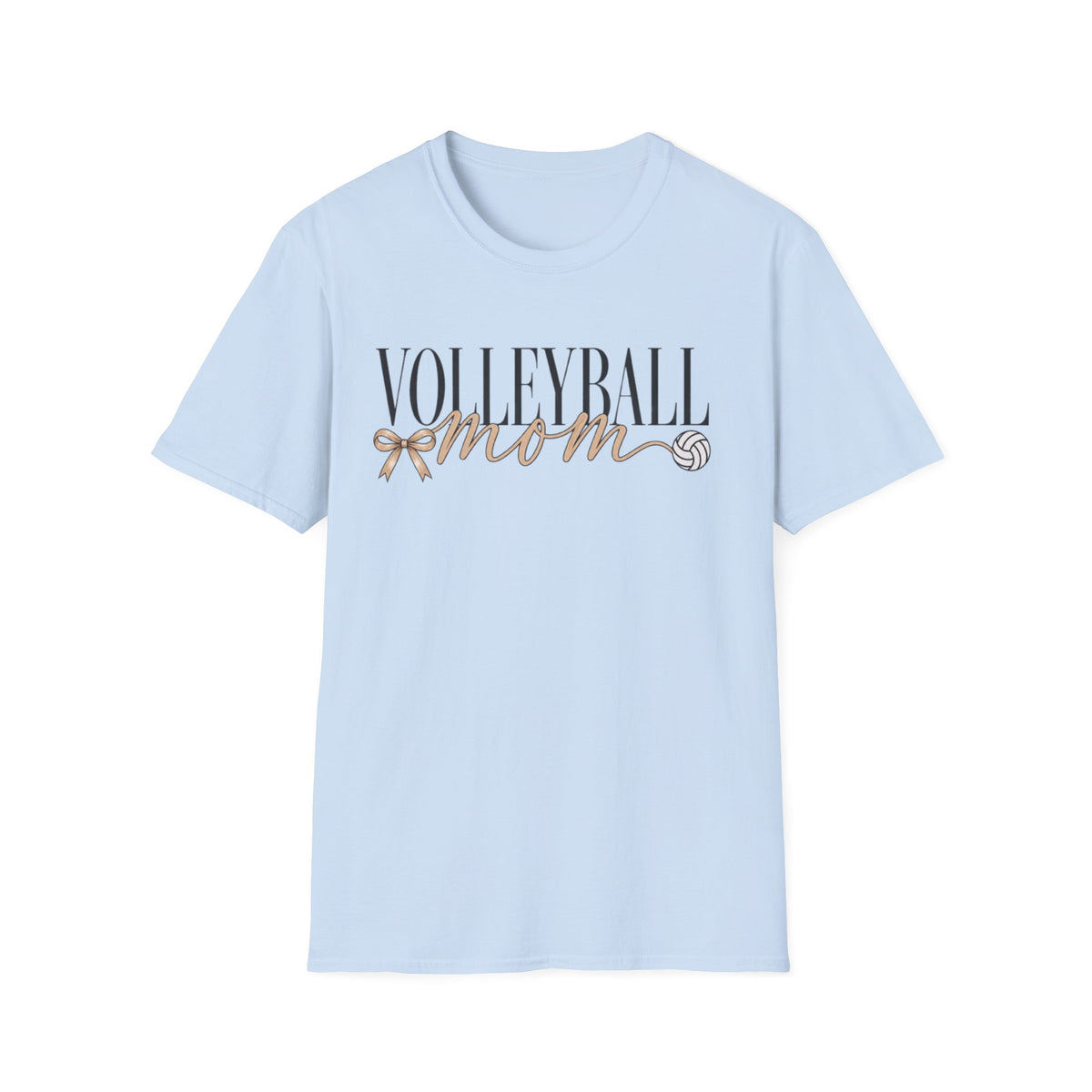 Custom Women Volleyball Mom T-Shirt