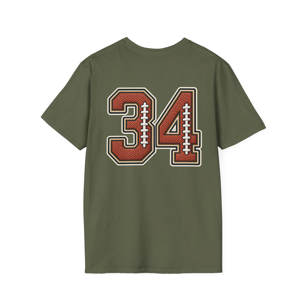 Customizable Women "My Heart Is On That Field" T-Shirt