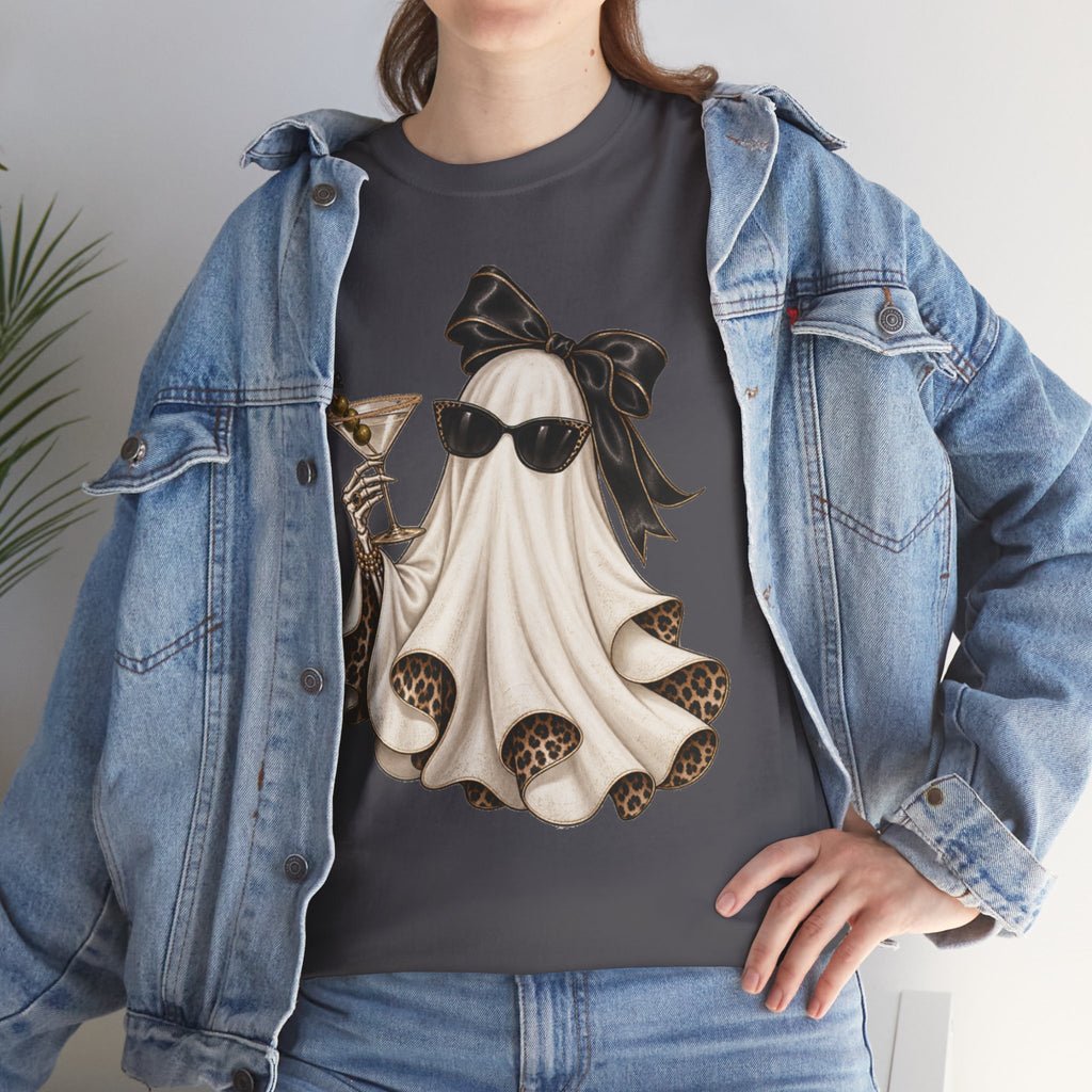 Luxe Ghost Martini T-Shirt