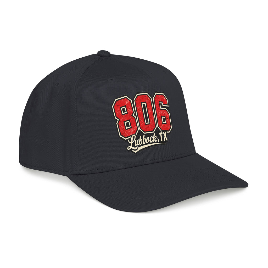 806 Lubbock, TX Embroidered Baseball Cap
