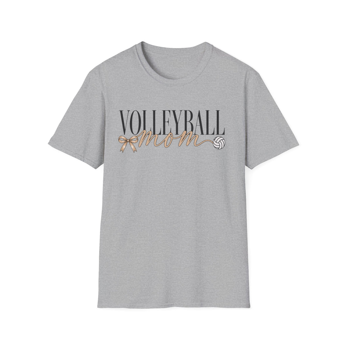 Custom Women Volleyball Mom T-Shirt