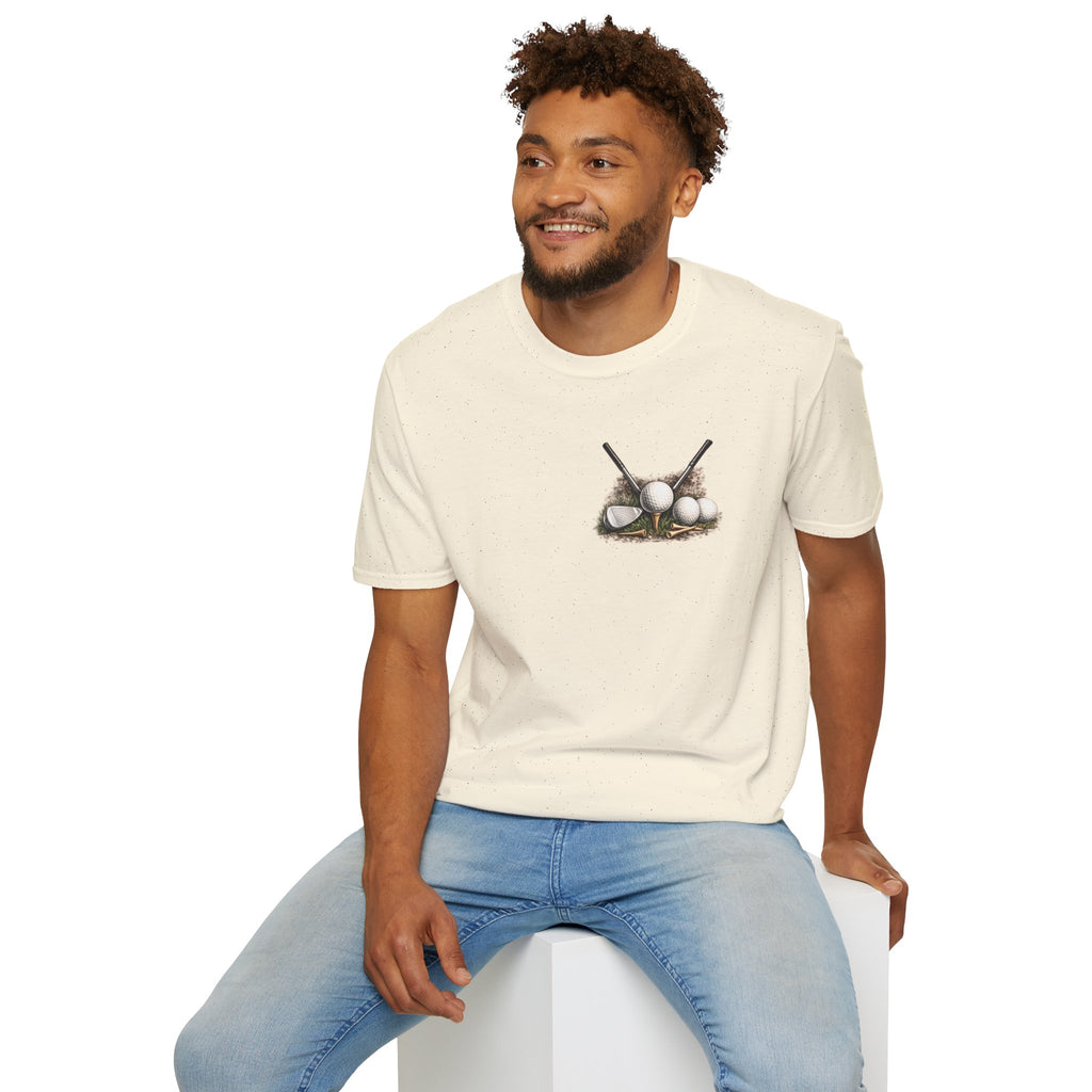 Golf Clubs & Balls T-Shirt — Vintage Golf Graphic Tee
