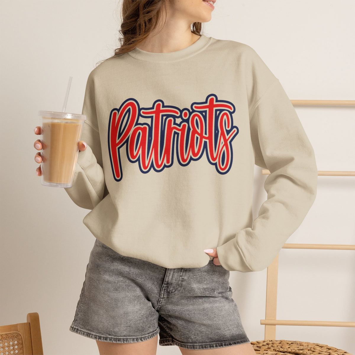 Women Patriots Crewneck Sweatshirt