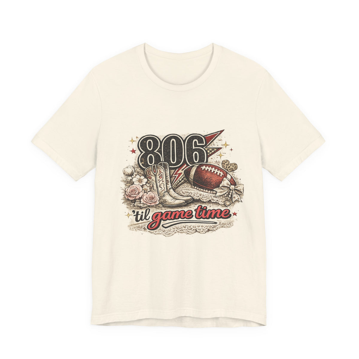 Women 806 'Til Game Time Football T-Shirt