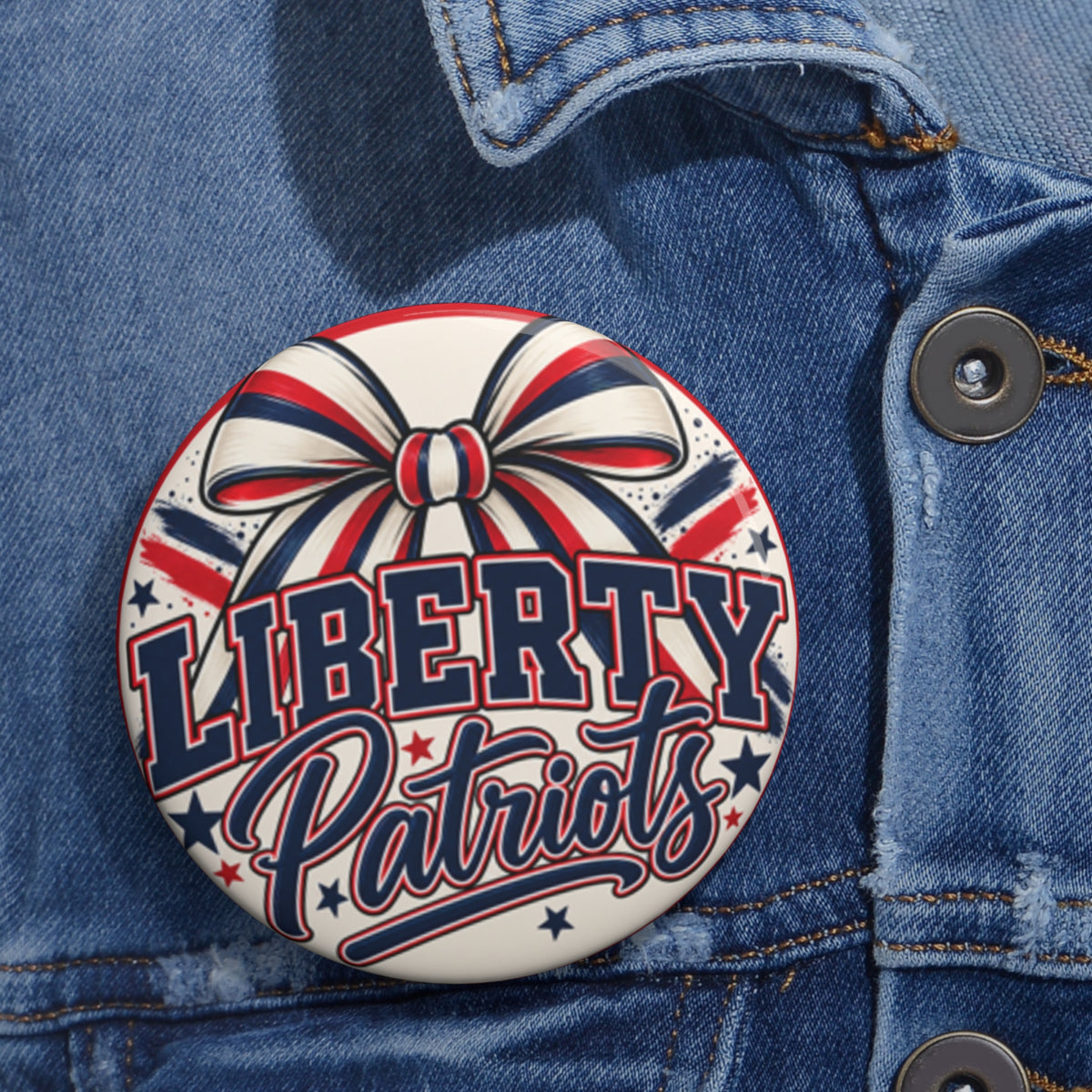 Libert Patriots Pin Button