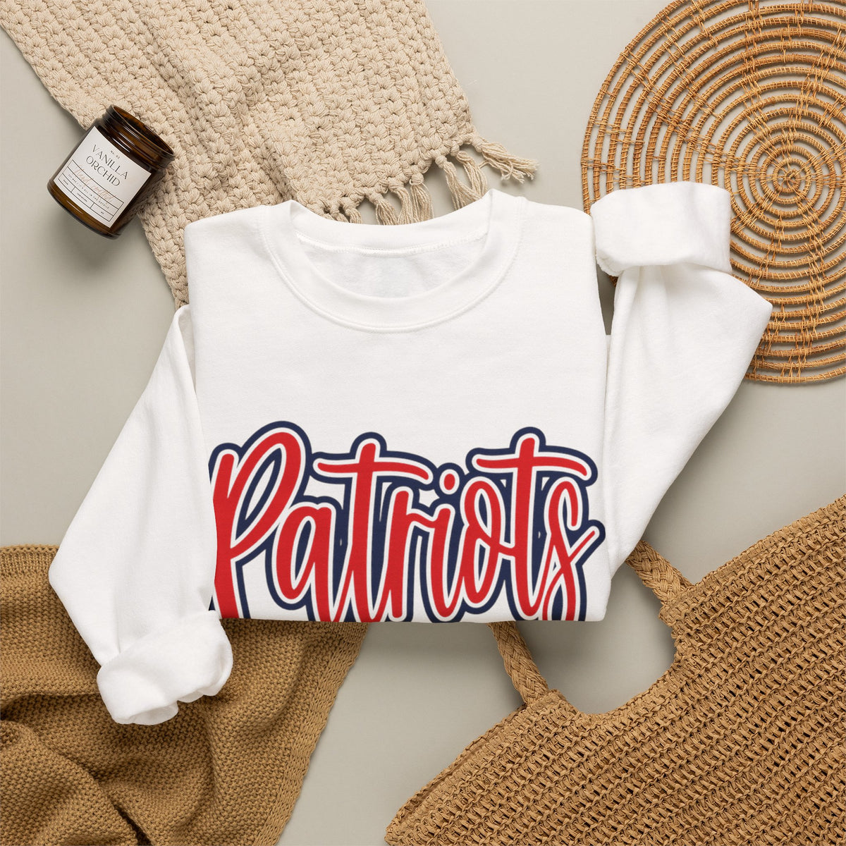 Women Patriots Crewneck Sweatshirt
