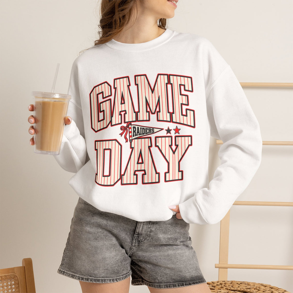 Women Game Day Crewneck Sweatshirt